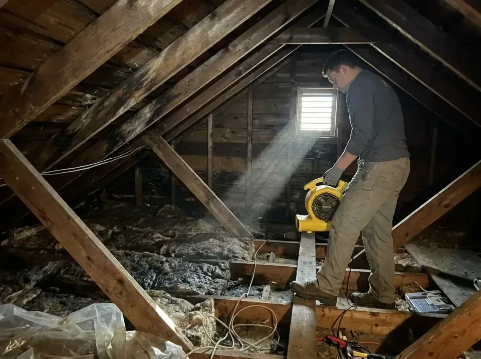 attic-water-damage-drying-proc-007 — frequently asked questions, Emergency Water Extraction & 24/7 Flood Response in Kensing…